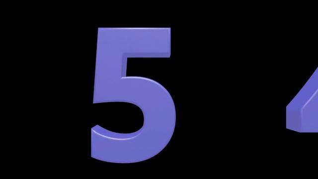 Countdown Timer 10 s with Sound effects l Blender EEVEE Animation смотреть онлайн