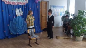 СЦЕНКА 8 МАРТА "ДЕНЬ ПОМОЩИ РОДИТЕЛЯМ"