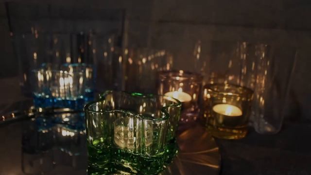 Colorful Candles with Relaxing Music / Iittala Kivi, Aalto смотреть онлайн