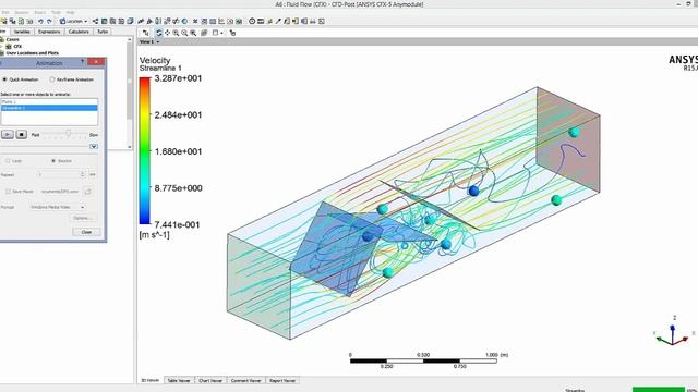 1-way Fluid-Structure Interaction (or FSI) analysis using ANSYS CFX and Thin Wall Baffles смотреть онлайн