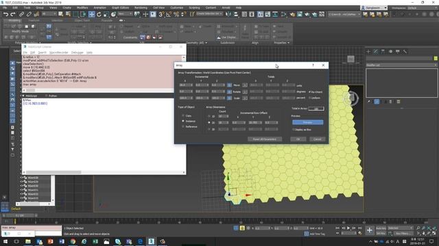 3 ways to make hexagonal mesh in 3dsMax (Topology, Array, MCG) смотреть онлайн
