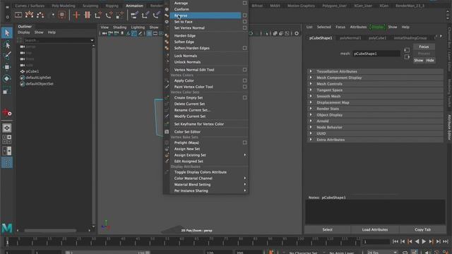 Reversing normals when reversing tool isn't working смотреть онлайн
