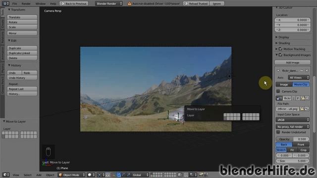 Blender 3D Tutorial - Cycles - VFX Shadow Compositing (deutsch) смотреть онлайн