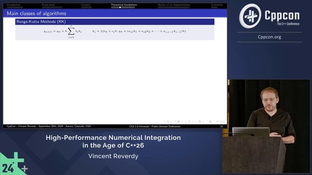 Numerical Integrators From Scratch in C++ - Vincent Reverdy - CppCon 2024 смотреть онлайн