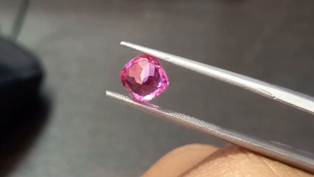 7 mm pink sapphire cushion