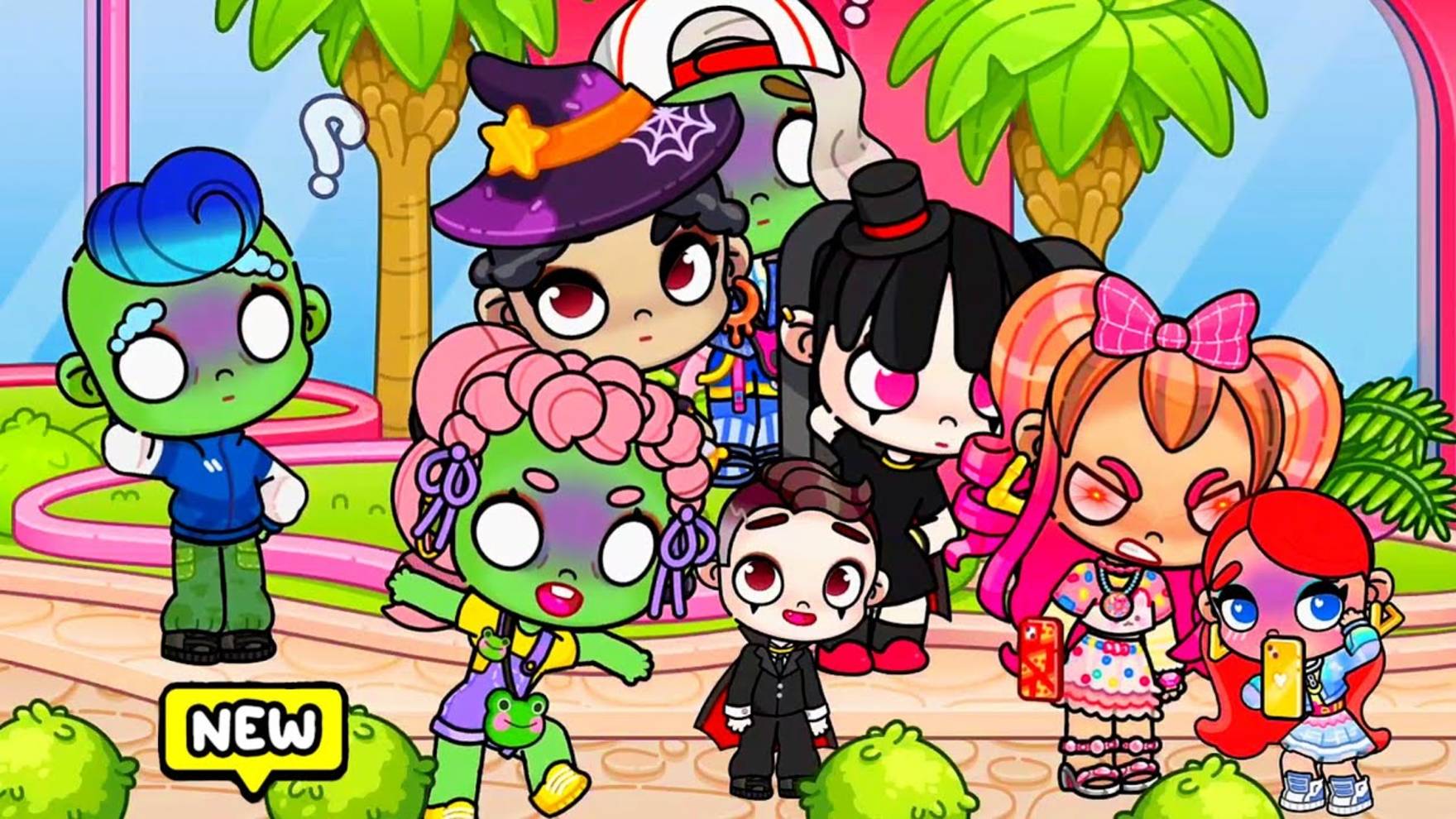 СПОР С НЕЧЕСТЬЮ В САДУ МЕГАПОЛИСА 😱 УЖАС 😱 В МЕГАПОЛИСЕ |AVATAR WORLD| Pazu смотреть онлайн