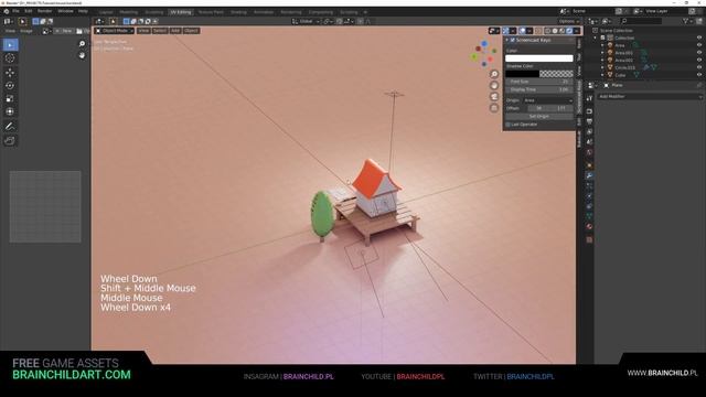 EP2 | Low Poly Hut in Blender 2.90 | 3d Game Asset | Blender Speed Model | Low poly game asset смотреть онлайн