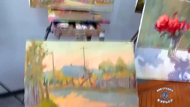 Пленэрная блиц-выставка смотреть онлайн