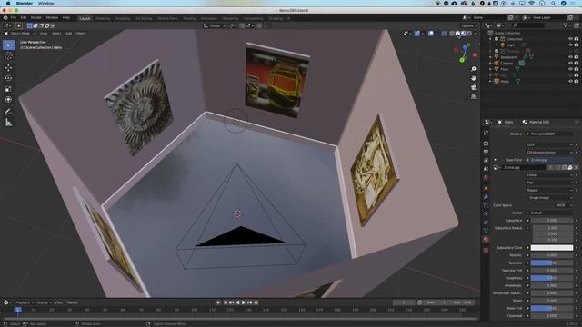 Make a 360VR Gallery Space in Blender Part 1 смотреть онлайн