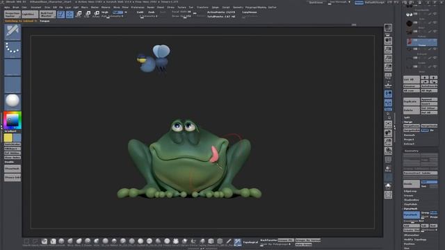 Beginner Zbrush Training - Creating a Simple Cartoon Character by Shane Olson смотреть онлайн