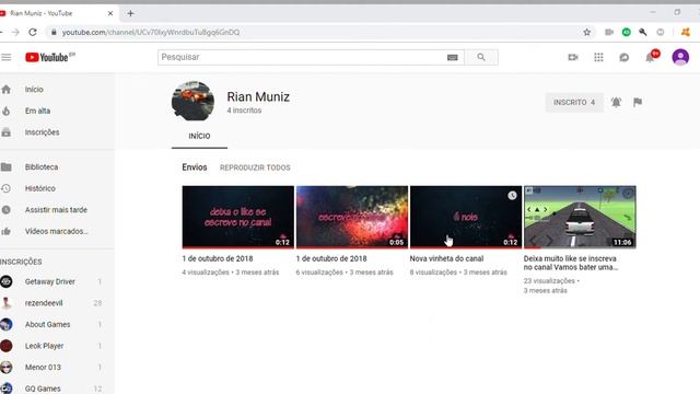 Rian Muniz YouTube Avast Secure Browser 25 01 2019 16 44 41 смотреть онлайн