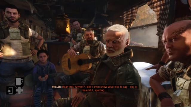 Metro Exodus - ( the weeding and playing guitar Scene ) смотреть онлайн