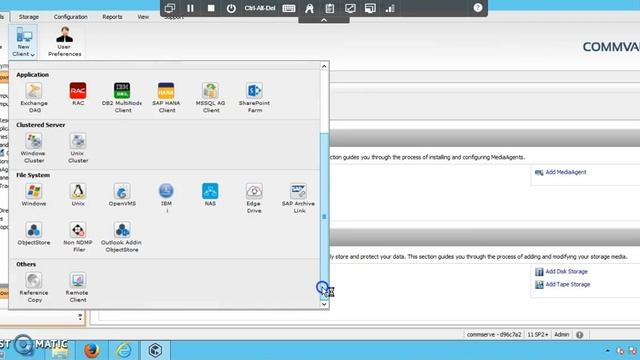 Commvault Simpana v11 Initial Configuration смотреть онлайн