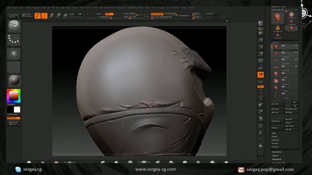 3D Character - Ninja - part2 - Sculpting смотреть онлайн