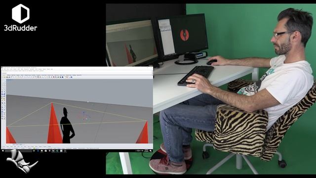 Rhino3D with the 3dRudder смотреть онлайн
