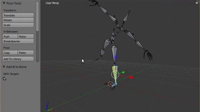 IK Inverse Kinematics Blender 2 5 Português 1 смотреть онлайн