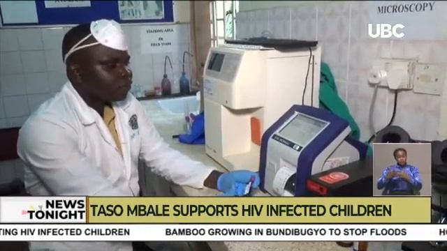TASO MBALE CENTRE GETS CD4 TESTING MACHINE смотреть онлайн