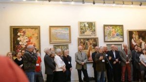 Открытие выставки 07.03.17 На солнечной стороне... в Петербурге..