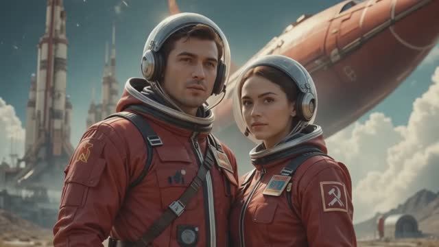 Нейроклип "Звёздный путь"- (Suno Ai) (hailuoai.video) смотреть онлайн