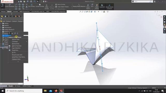 Archimedes LIAM F1 Wind Turbine In Solidworks