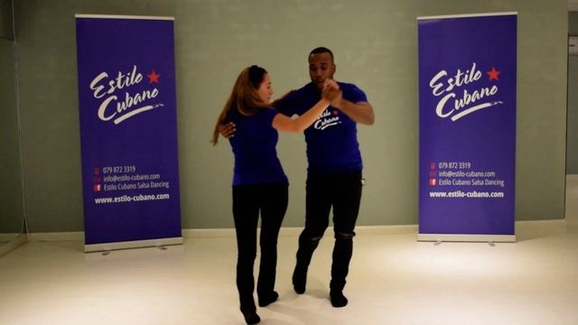 Improvers Cuban Salsa Figure "Enchufle, Paseala & Sacala" смотреть онлайн