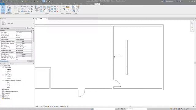 How to Use the Mirror Tools in Revit | Revit 2020 смотреть онлайн