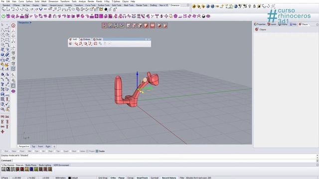 Migrando do tsplines para o Clayoo - Rhinoceros 3D1 смотреть онлайн