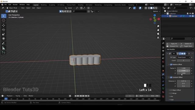 Array Modifiers In Blender - Modifiers #1 смотреть онлайн