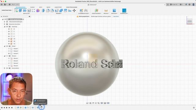 Fusion 360 [deutsch] - Prägen смотреть онлайн