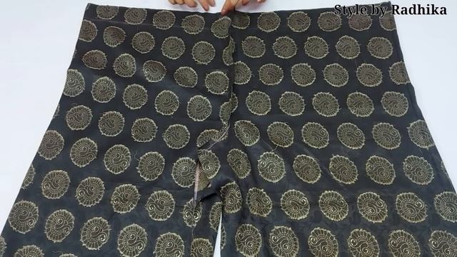Very Easy Afghani Salwar Cutting And Stitching / Latest Salwar Design|Trendy Afghani Palazzo Cuttin