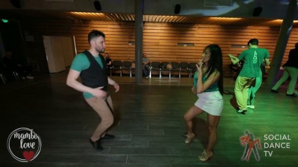 Rafail Galiev & Asya Makeeva - Salsa social dancing | Mambo.love 2018