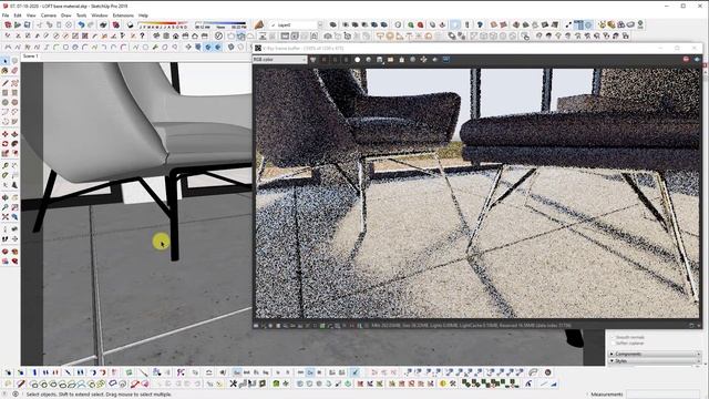 HOW TO MAKE STAINLESS STEEL MATERIAL IN VRAY NEXT FOR SKETCHUP TUTORIAL - LIVING ROOM RENDERING смотреть онлайн