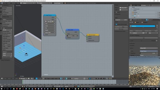 How to create Wood Cycles Material with Blender смотреть онлайн