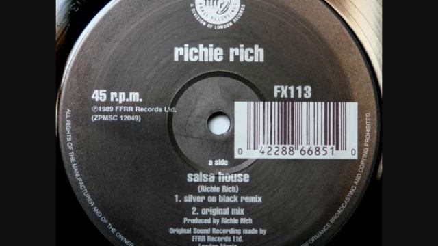 Richie Rich - Salsa House (Silver On Black Remix) смотреть онлайн