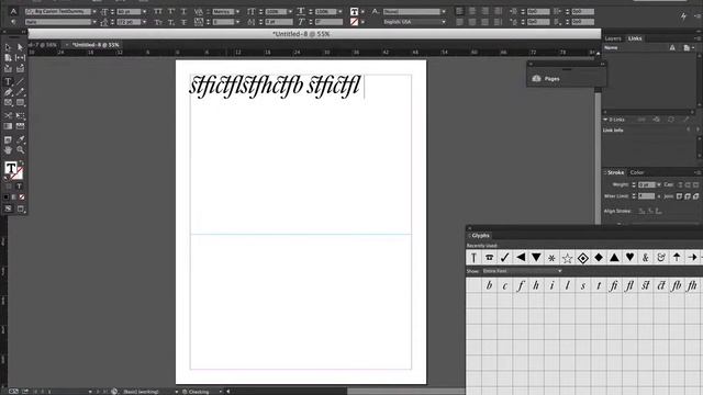 InDesign Ligature Issue смотреть онлайн