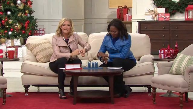 Diamonique 1.80 cttw Band Ring, Sterling or 14K Clad with Pat James-Dementri смотреть онлайн