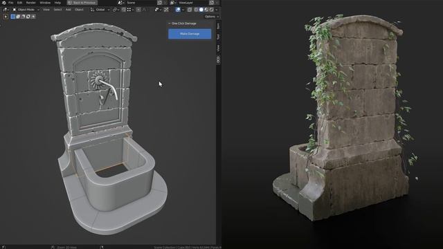 OCD showcase 02 (Blender3d add-on) смотреть онлайн