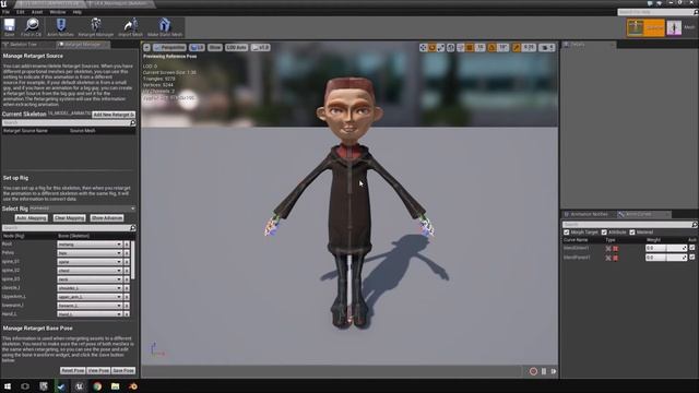 Blender to Unreal Basics 013 - Character using Unreal Animations 2016 смотреть онлайн