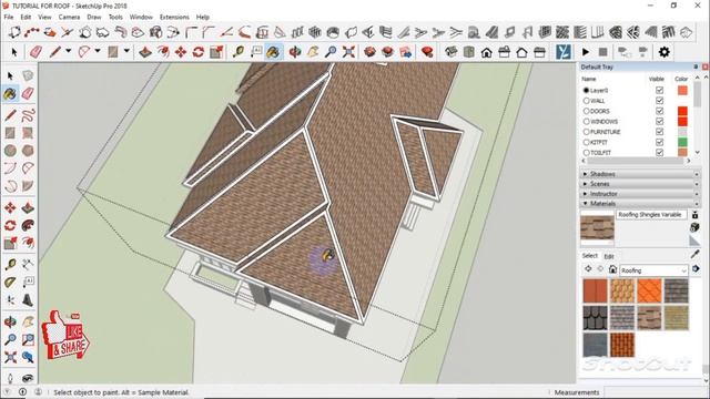 Master Sketchup: Unleash The Power Of Plugins To Effortlessly Create An Automatic Hip Roof! смотреть онлайн