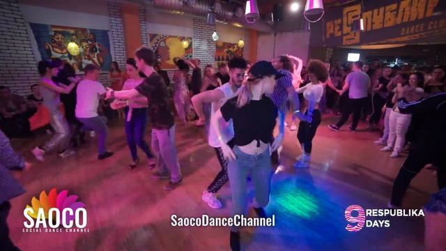Charlie Zafra Vicente and Olga Miroshnikova Salsa Dancing at Respublika Days 9, Sun 05.05.2019 (SC) смотреть онлайн