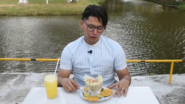 Probando pescado en salsa de camarones смотреть онлайн