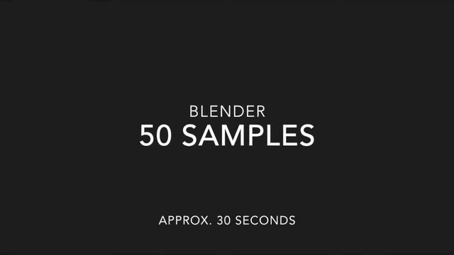Blender Sample Render Comparison смотреть онлайн