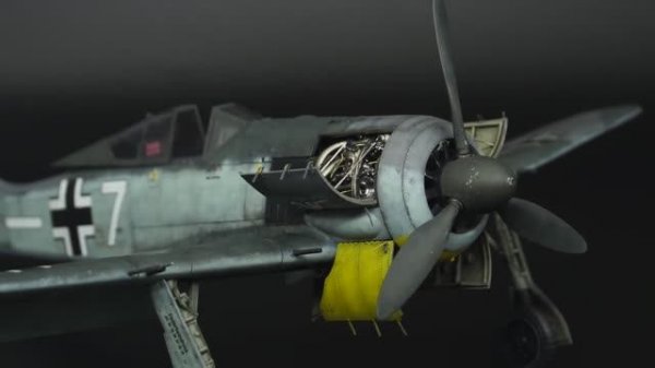 FW-190 A-3 Eduard Full Build