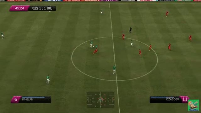 Fifa 12. EURO 2012. Russia - Ireland