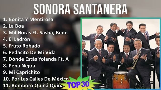 S o n o r a S a n t a n e r a 2024 MIX 30 Grandes Éxitos Principales ~ 1980s Music ~ Top Mexican... смотреть онлайн