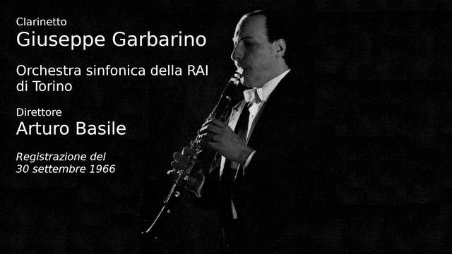 C. Nielsen - Concerto per clarinetto e orchestra - G. Garbarino cl. смотреть онлайн