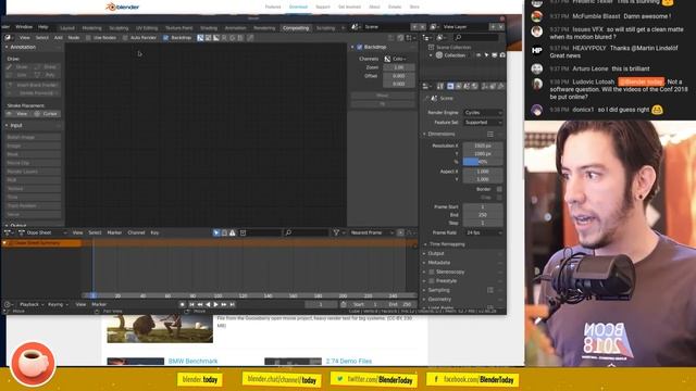 CRYPTOMATTE in Cycles! - Blender Today Live #037 смотреть онлайн
