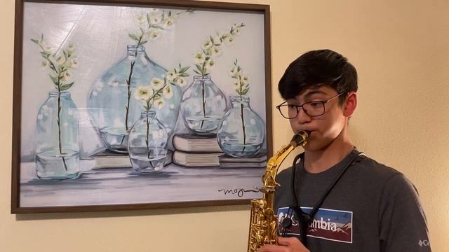 Eugene Bozza: Aria for alto Saxophone and Piano