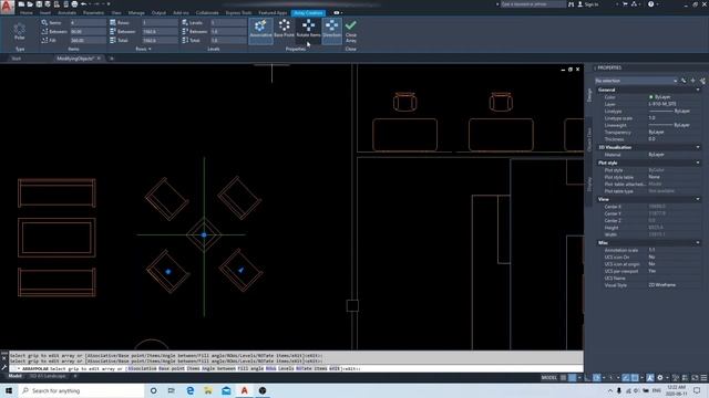 Array آموزش اتوکد ۲۰۲۰ - درس دهم - نحوه استفاده از دستور смотреть онлайн