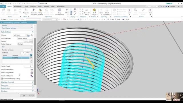 NX11 THREAD MILLING
